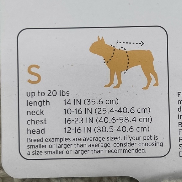 NWT Boots And Barkley Cream Pet Dog Cat Sweater Size Small - Picture 4 of 4